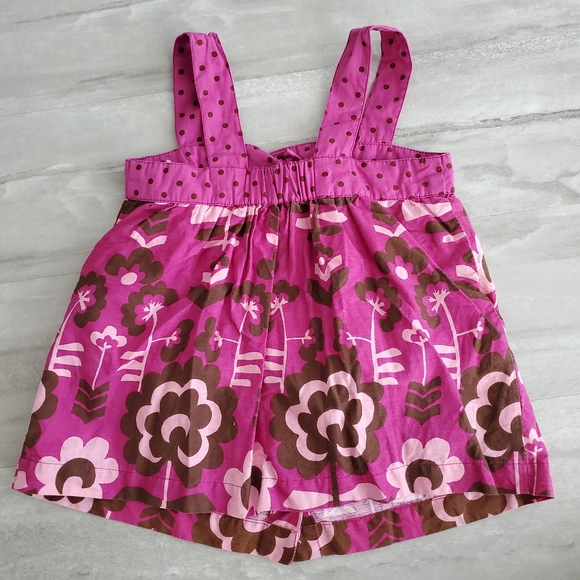 ROXY button up tank top Size 4T - Picture 2 of 7